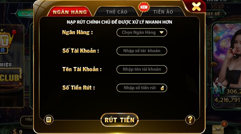 Hướng Dẫn Cách Rút Tiền Của Bạn Tại Hitclub